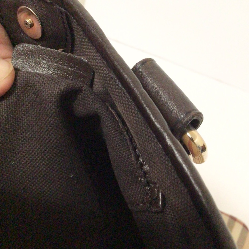 Burberry Haymarket Tote Bag - Picture 12 of 15